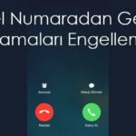 Yurtdışı Numaralarını Toplu Engelleme
