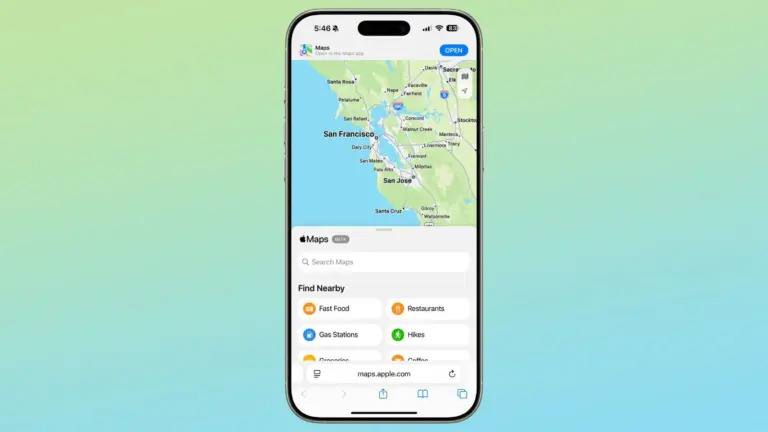 Apple iPhone’a Web Desteğinde Haritalar Ekliyor