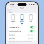 Apple, iOS 26’da Safari Tasarım Seçenekleri Sunuyor