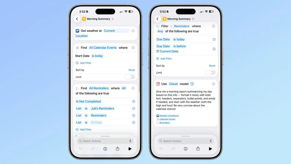 ios 26 shortcuts app ai (1)